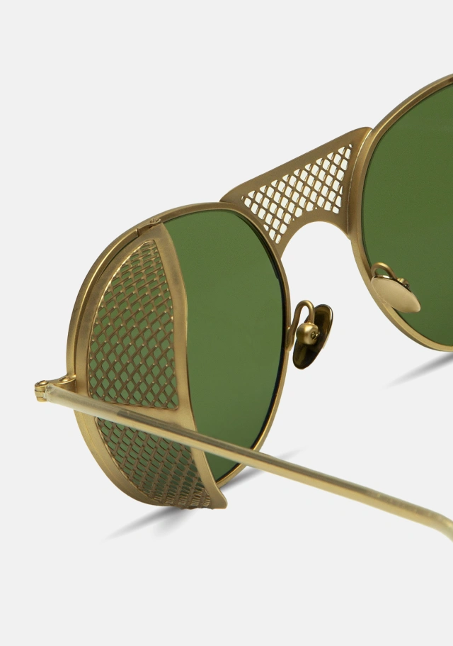 Lawrence Gold Matt / Flat Green Vintage