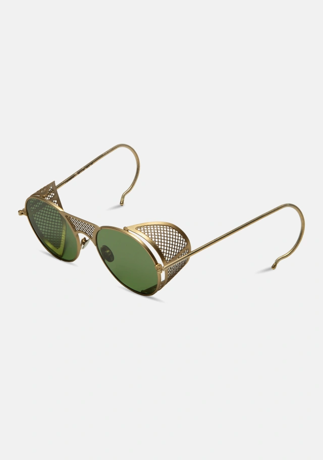 Lawrence Gold Matt / Flat Green Vintage