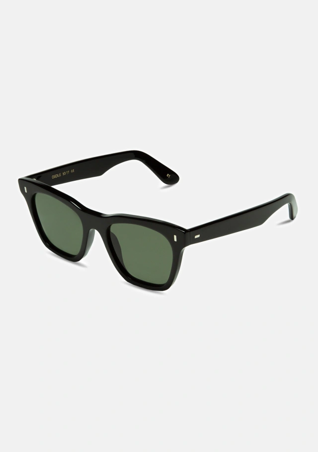 Cecile Black / Green G15