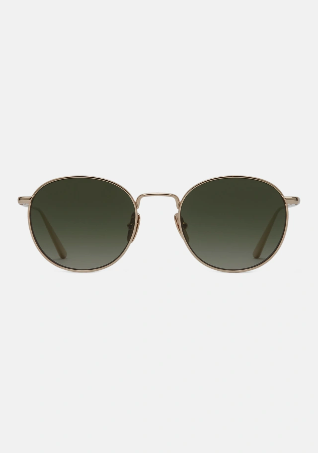 Round Soft Gold/Green