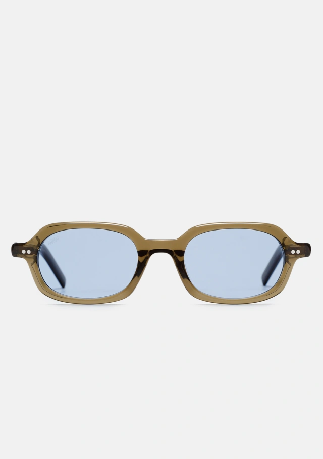 Psyche - Olive Green / Sky Blue